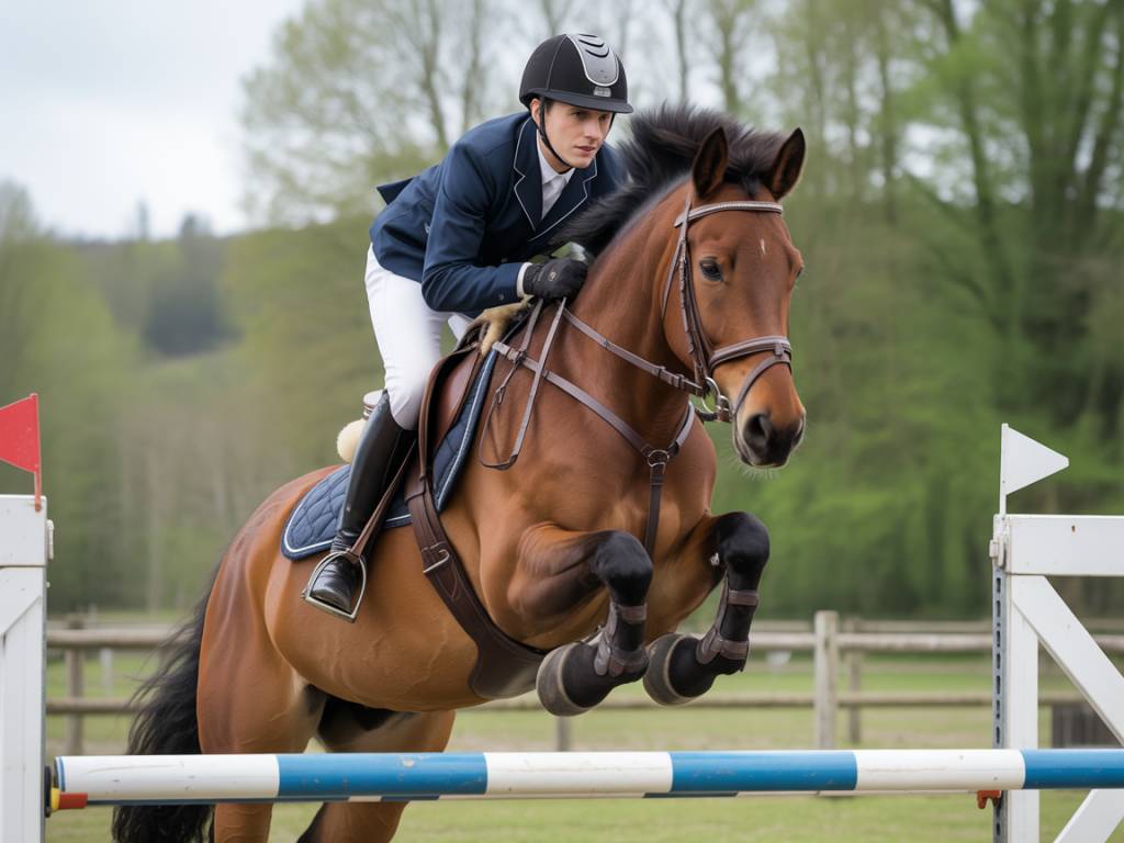 Saut d’obstacles, corriger les fautes les plus fréquentes sans braquer le cheval et restaurer la confiance à l’obstacle