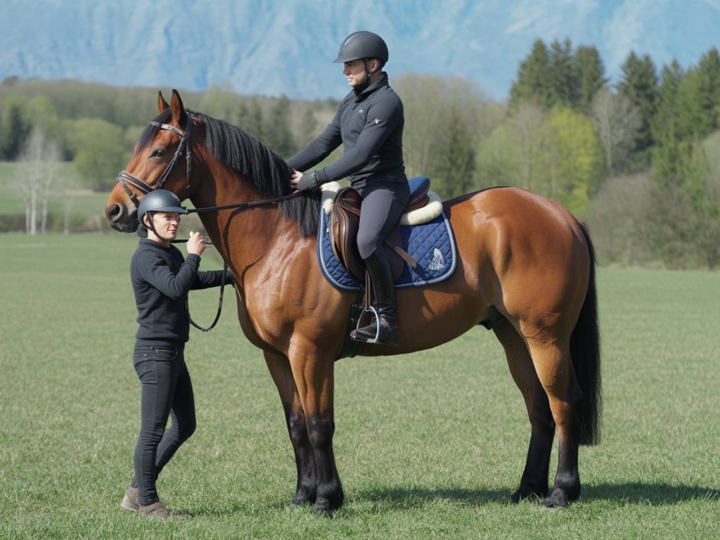 Travail à l’épaule, exercices simples pour assouplir et muscler en douceur le cheval monté ou à pied