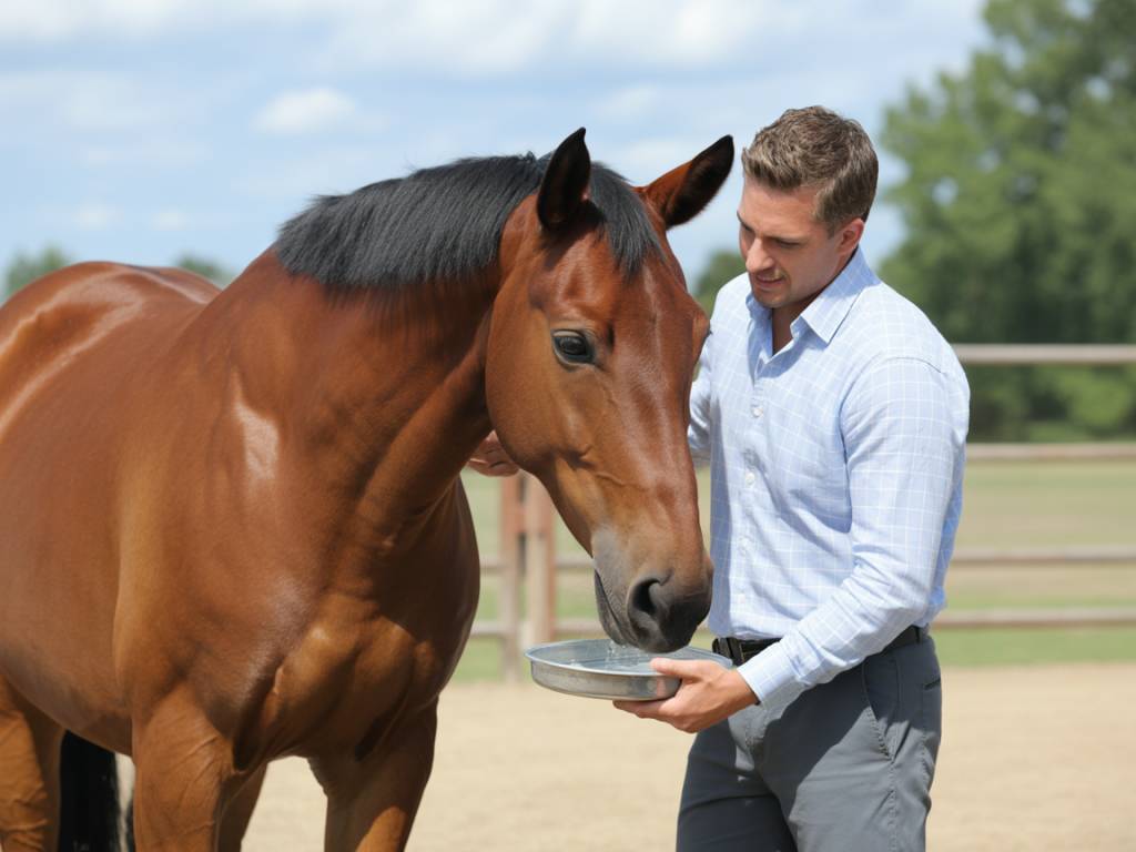 Hydratation du cheval, stratégies en période de canicule ou de grand froid pour éviter la déshydratation et les coups de chaud